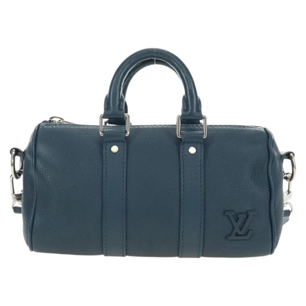 Louis Vuitton Aerogram Keepall XS Boston Bag Blue